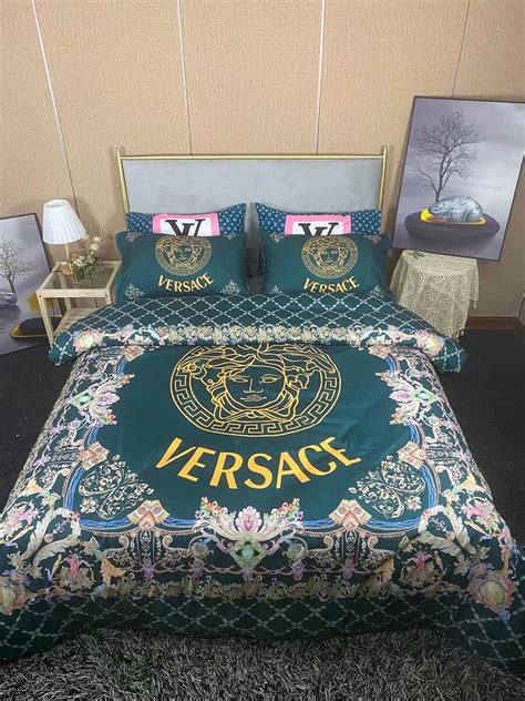 replica versace comforter|Versace comforter sets.